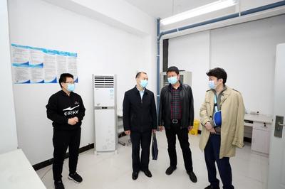 省發展和改革委員會、財政廳領導來校調研雙創示范基地